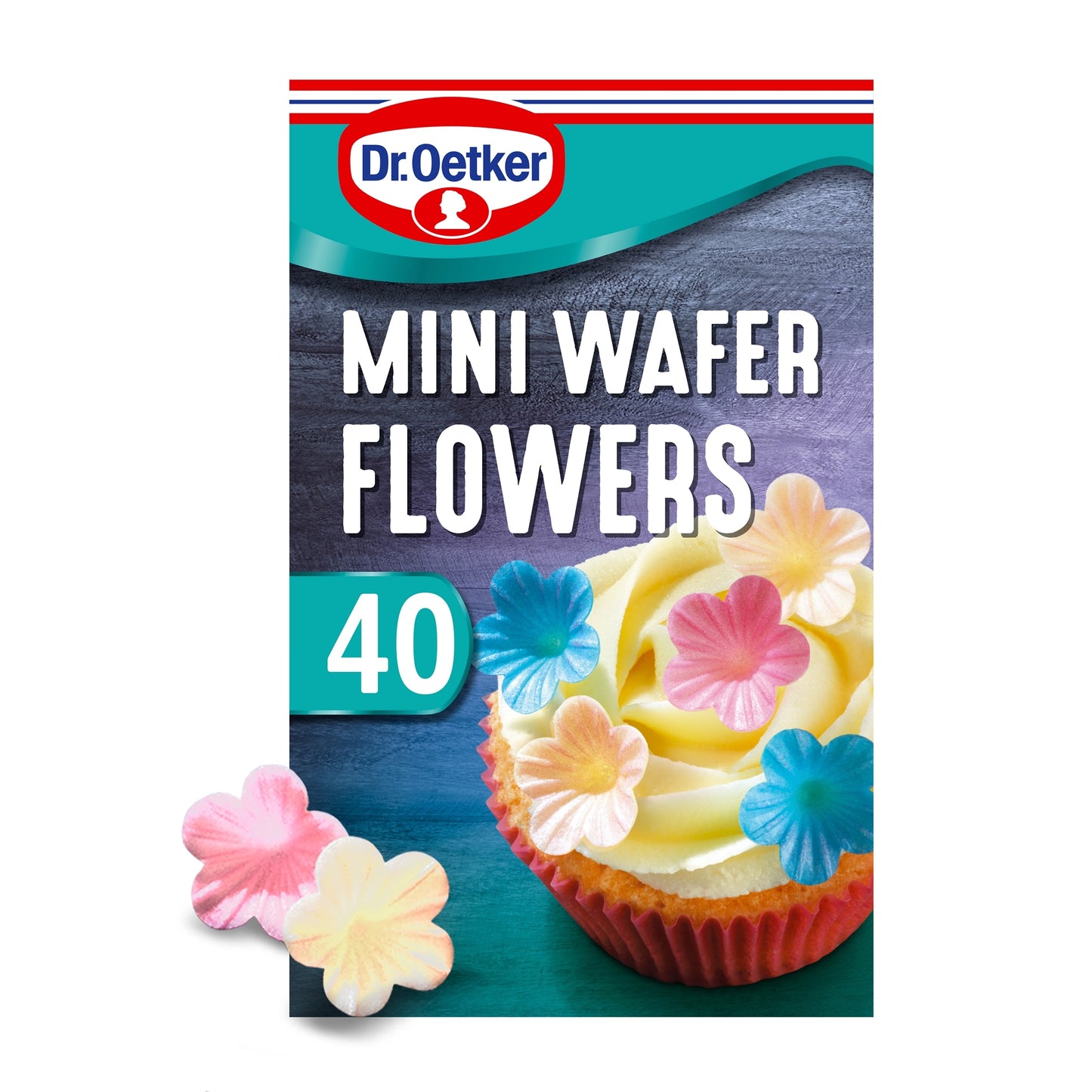 Dr Oetker Wafer Flowers 40'S — image 1