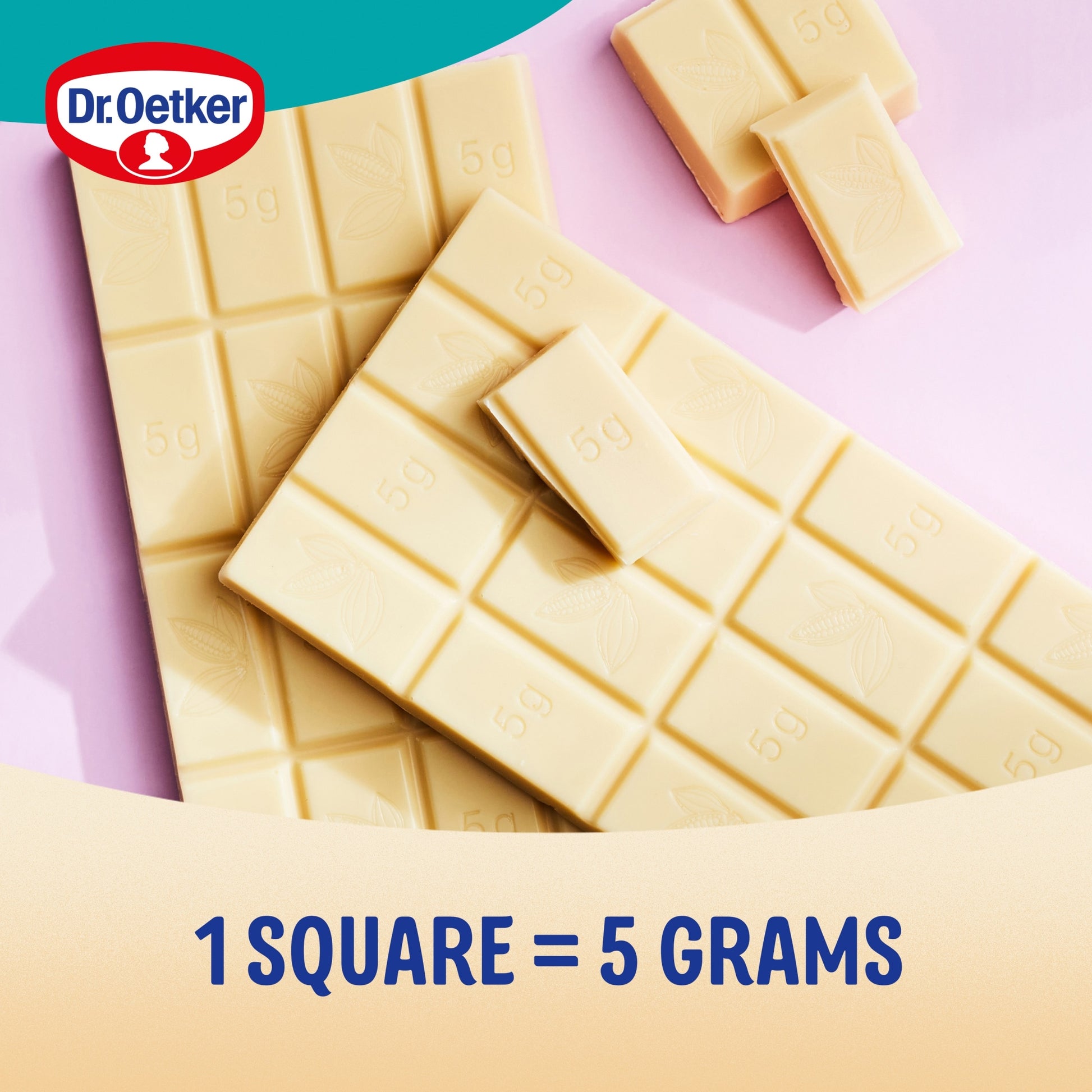 Dr. Oetker White Chocolate 26% Cocoa 100G — image 4