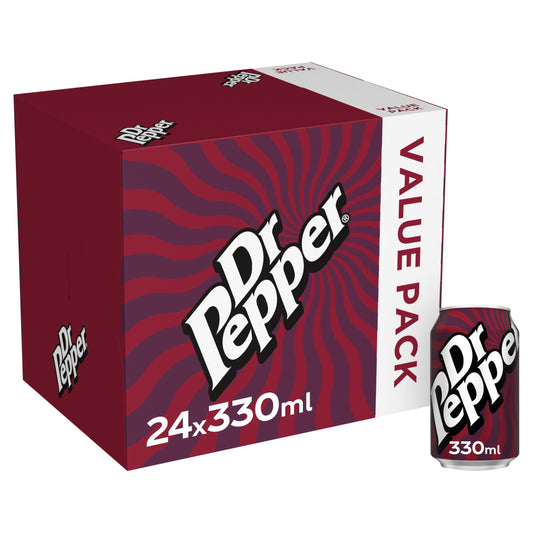 Dr Pepper 330ml 24pk Multipack — image 1