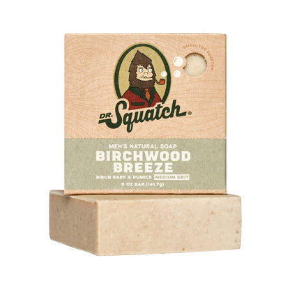 DR. Squatch Natural Soap Bar Birchwood Breeze 141g — image 2