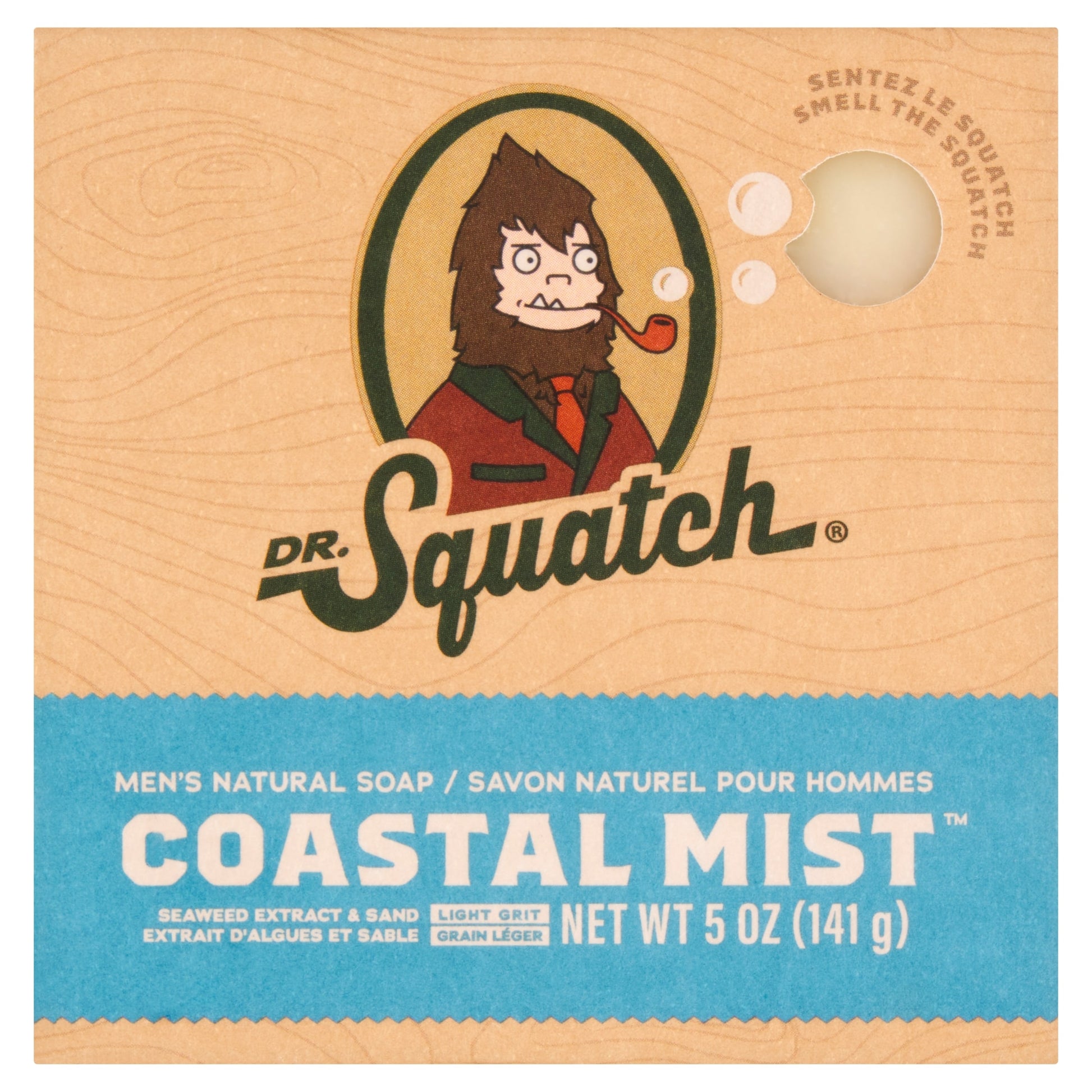 DR. Squatch Natural Soap Bar Coastal Mist 141g — image 1