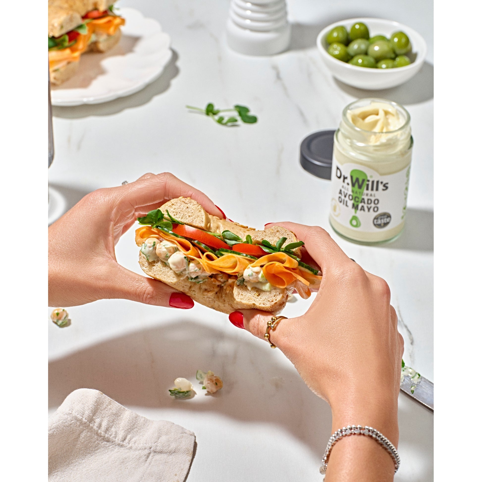 Dr Wills Avocado Oil Mayonnaise Sugar Free 175G — image 3