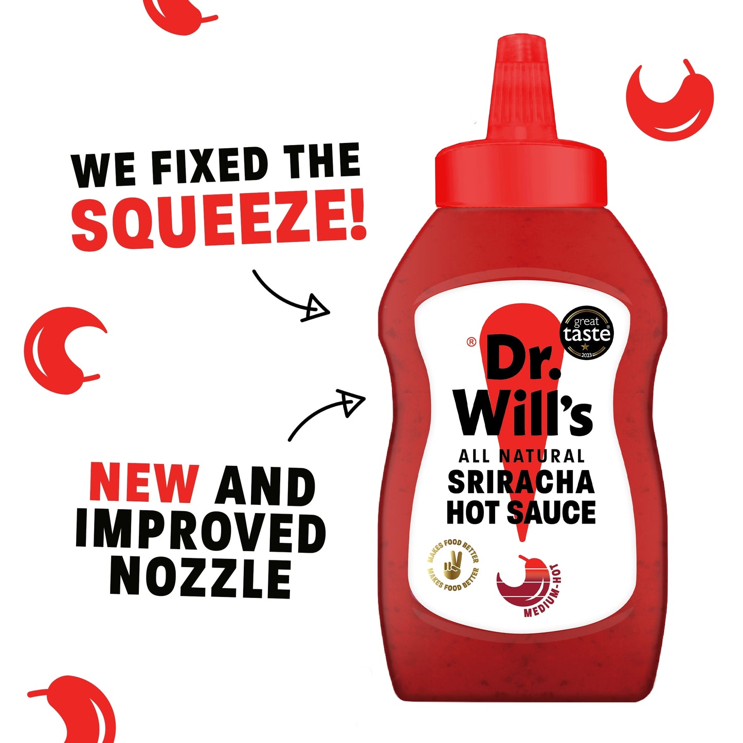 Dr Wills Sriracha Hot Sauce 275g — image 4