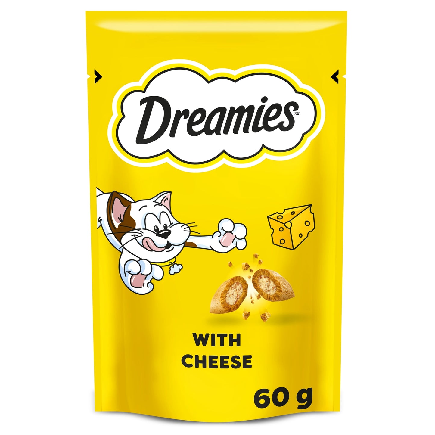 Dreamies Cat Treat Biscuits with Cheese 60g — image 1