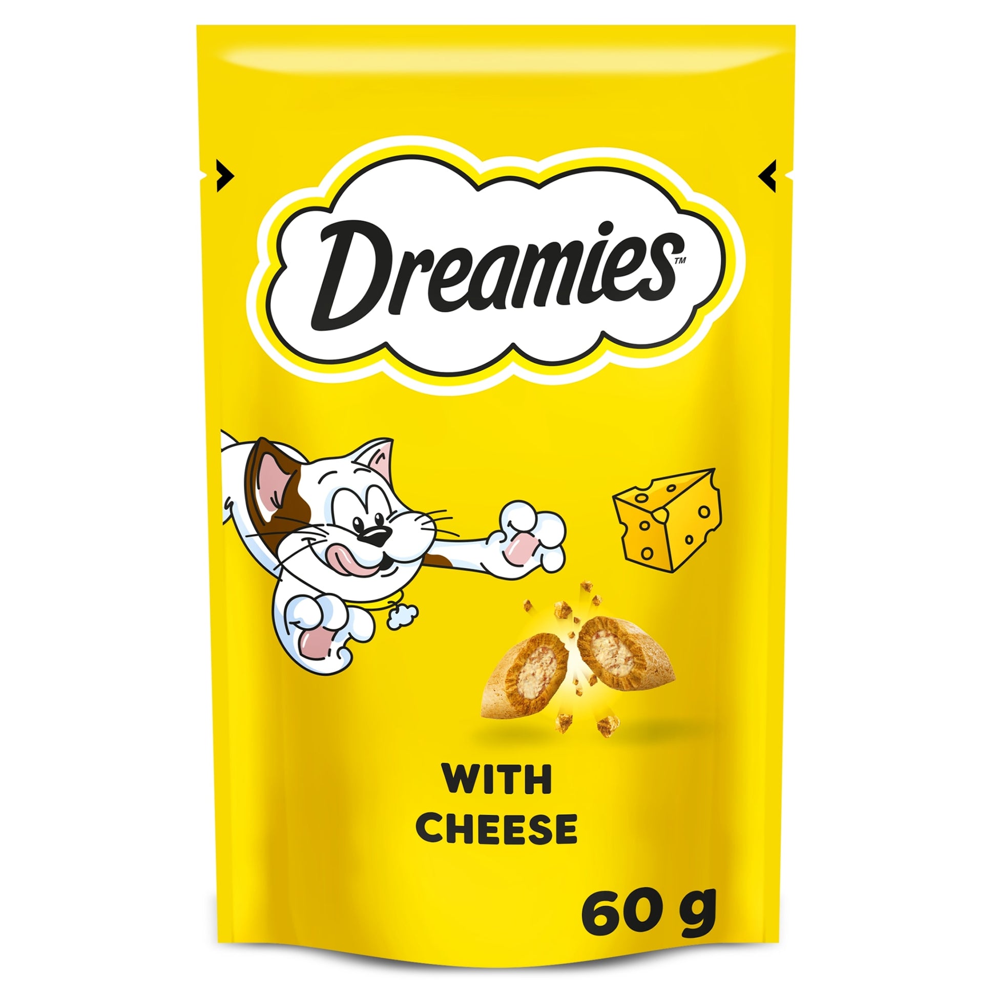 Dreamies Cat Treat Biscuits with Cheese 60g — image 1