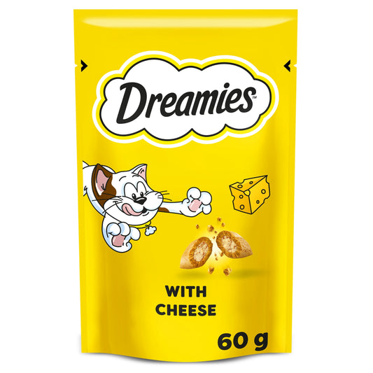 Dreamies Cat Treat Biscuits with Cheese 60g — image 1