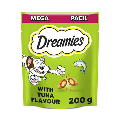 DREAMIES Cat Treat Biscuits With Tuna Mega Pack 200g