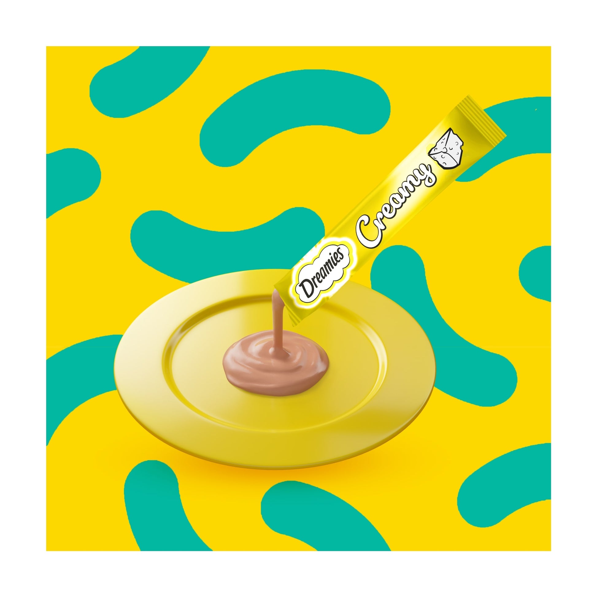 Dreamies Creamy Cat Treats with Cheese 4 x 10g — image 3