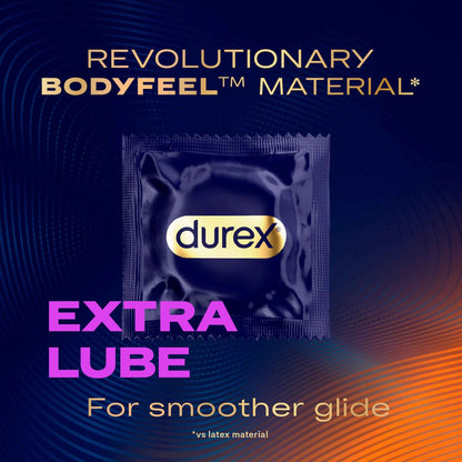 Durex Intensity Premium Extra Lube Latex-free Condoms 9s