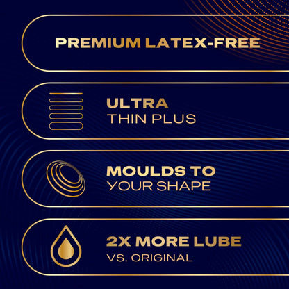 Durex Intensity Premium Extra Lube Latex-free Condoms 9s