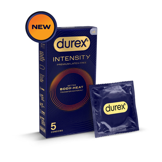 Durex Intensity Premium Latex-Free Condoms 5s — image 1