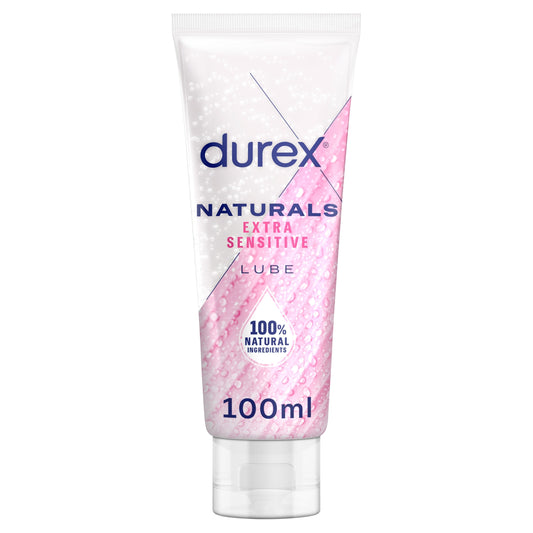 Durex Naturals Water Based Extra Sensitive Lubricant Gel 100ml — image 1