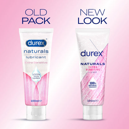 Durex Naturals Water Based Extra Sensitive Lubricant Gel 100ml — image 2