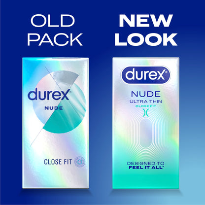 Durex Nude Ultra Thin Close Fit Condoms 10s — image 2