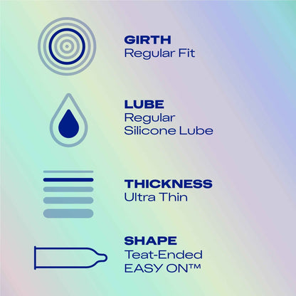Durex Nude Ultra Thin Condoms 10 Pack