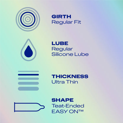 Durex Nude Ultra Thin Condoms Enhanced Sensitivity Regular Fit 6s — image 4