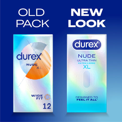 Durex Nude Ultra Thin Condoms XL 10s — image 2