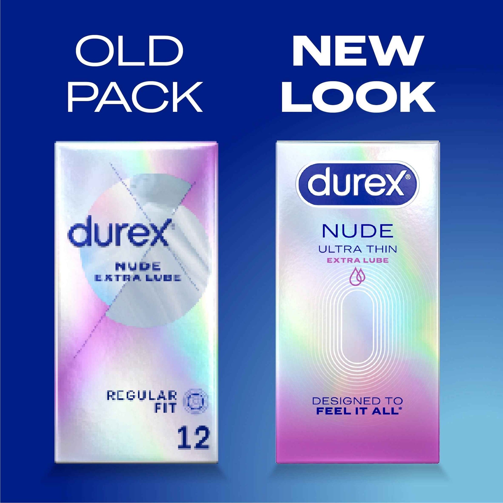 Durex Nude Ultra Thin Extra Lube Condoms 10s
