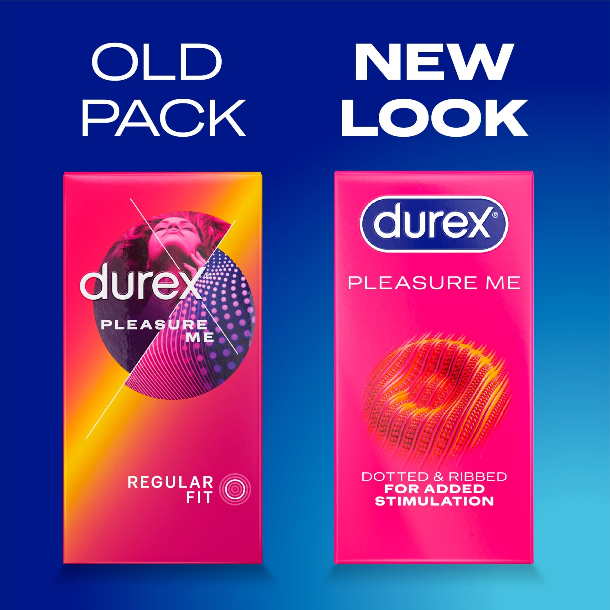 Durex Pleasure Me Condoms Ribbed & Dotted Regular Fit 12 Pack — image 2