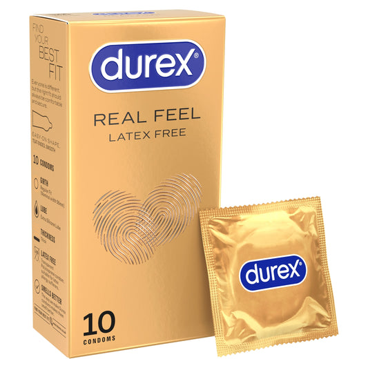 Durex Real Feel Latex Free Condoms 10s — image 1