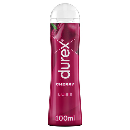 Durex Water Based Flavoured Edible Lube - Cherry 100ml — image 1