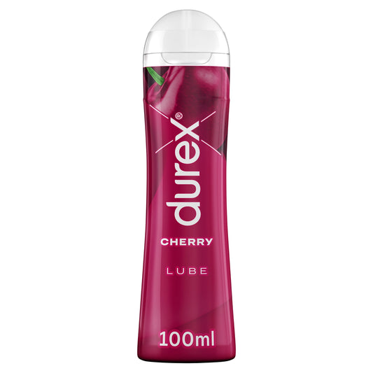 Durex Water Based Flavoured Edible Lube - Cherry 100ml — image 1