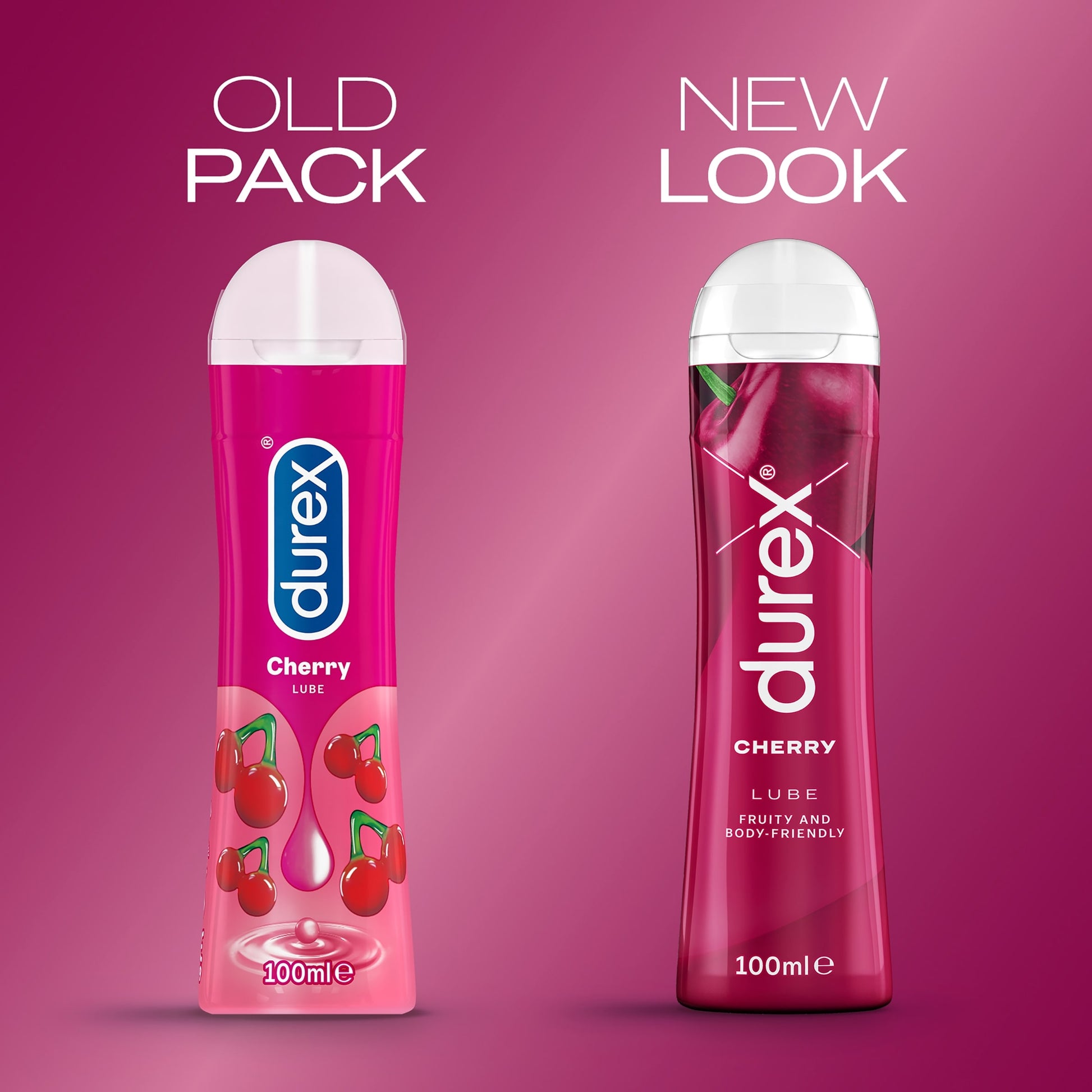 Durex Water Based Flavoured Edible Lube - Cherry 100ml — image 2