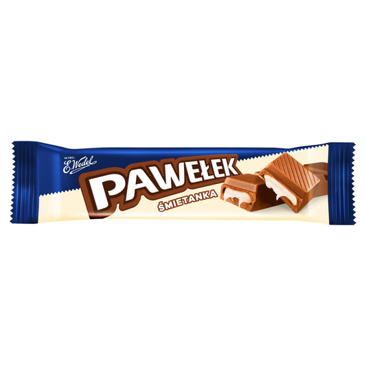 E.Wedel Pawelek Milk Chocolate Bar With Creamy Filling 45G — image 1
