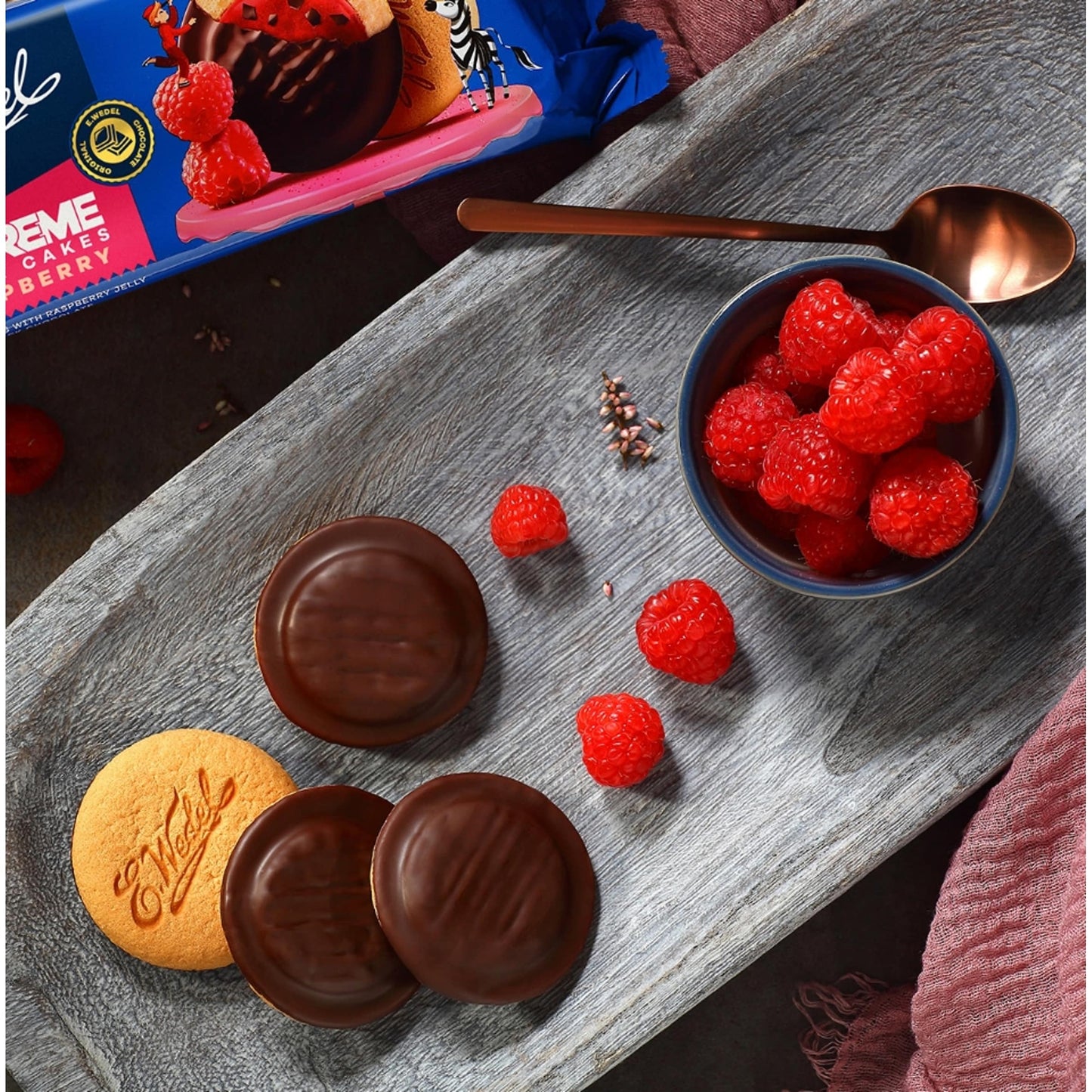 E. Wedel Supreme Jaffa Cakes - Raspberry 147g — image 2