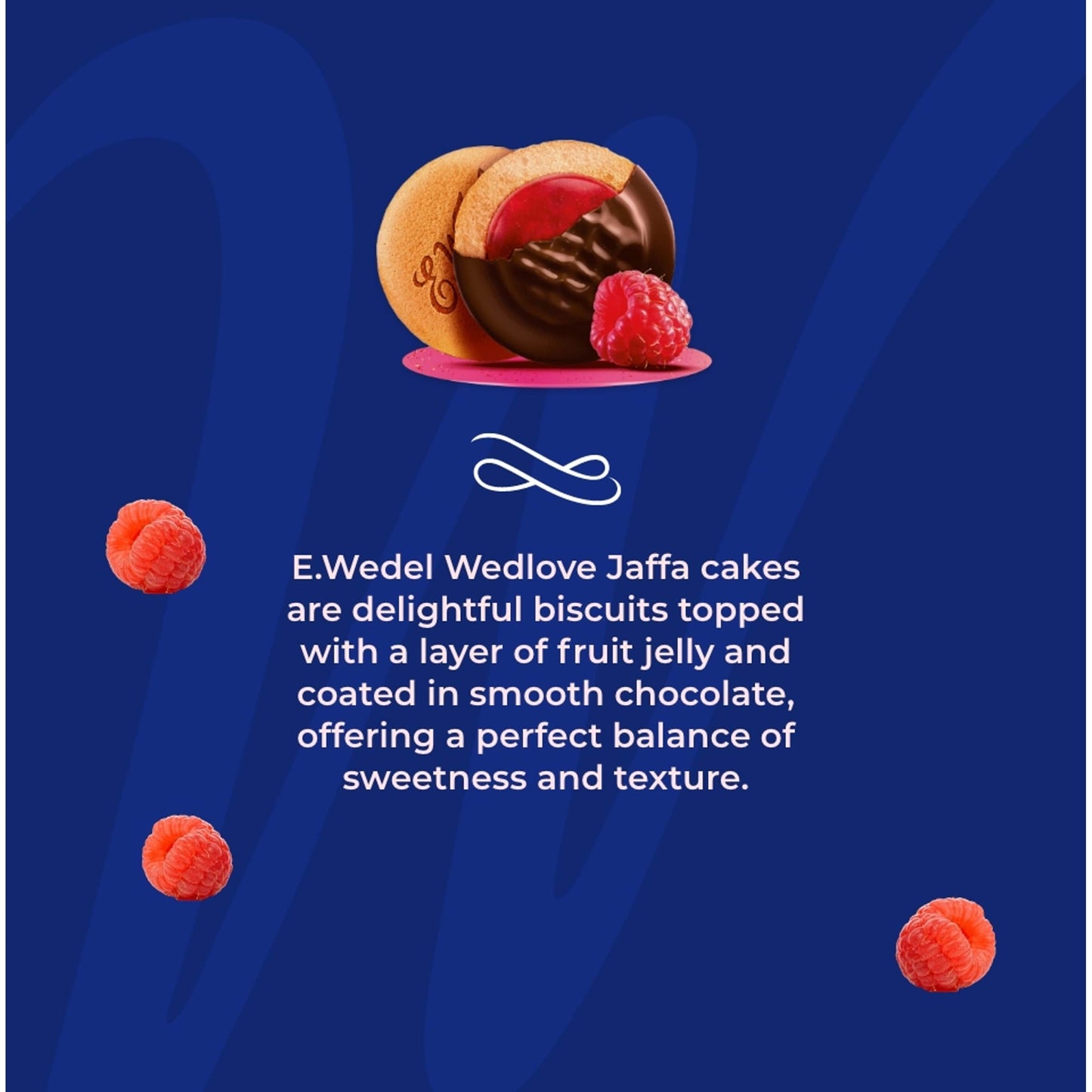 E. Wedel Supreme Jaffa Cakes - Raspberry 147g — image 3