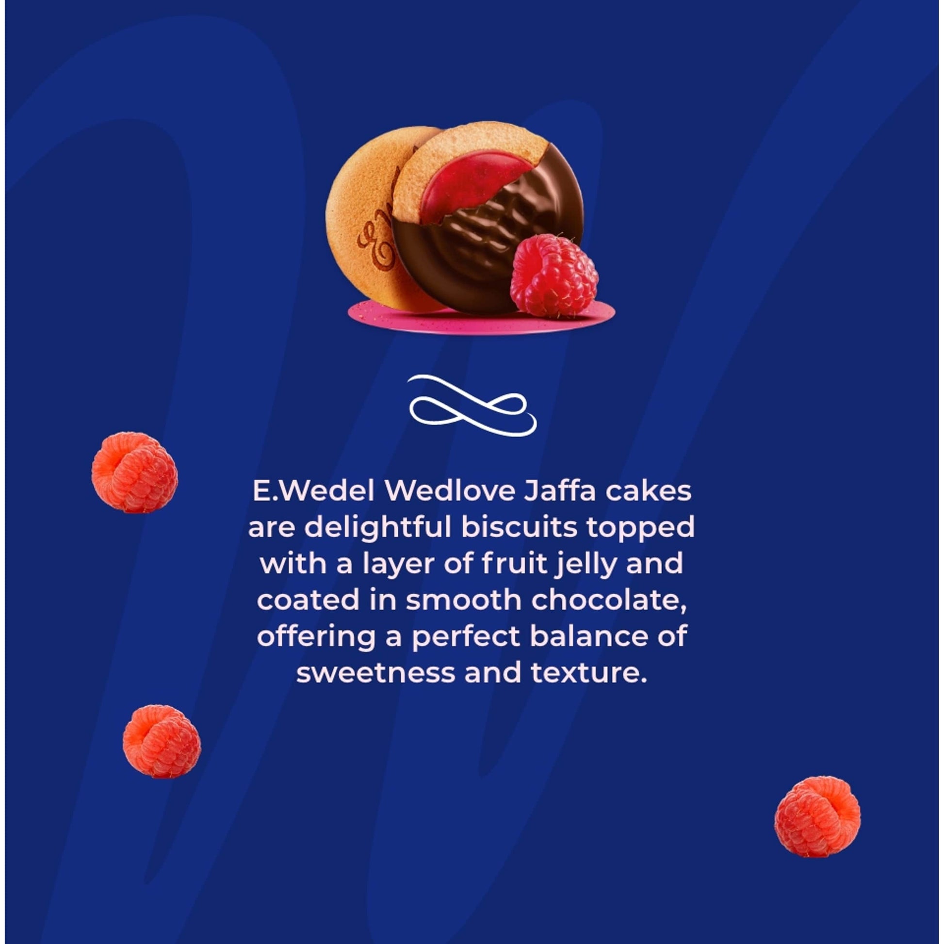 E. Wedel Supreme Jaffa Cakes - Raspberry 147g — image 3