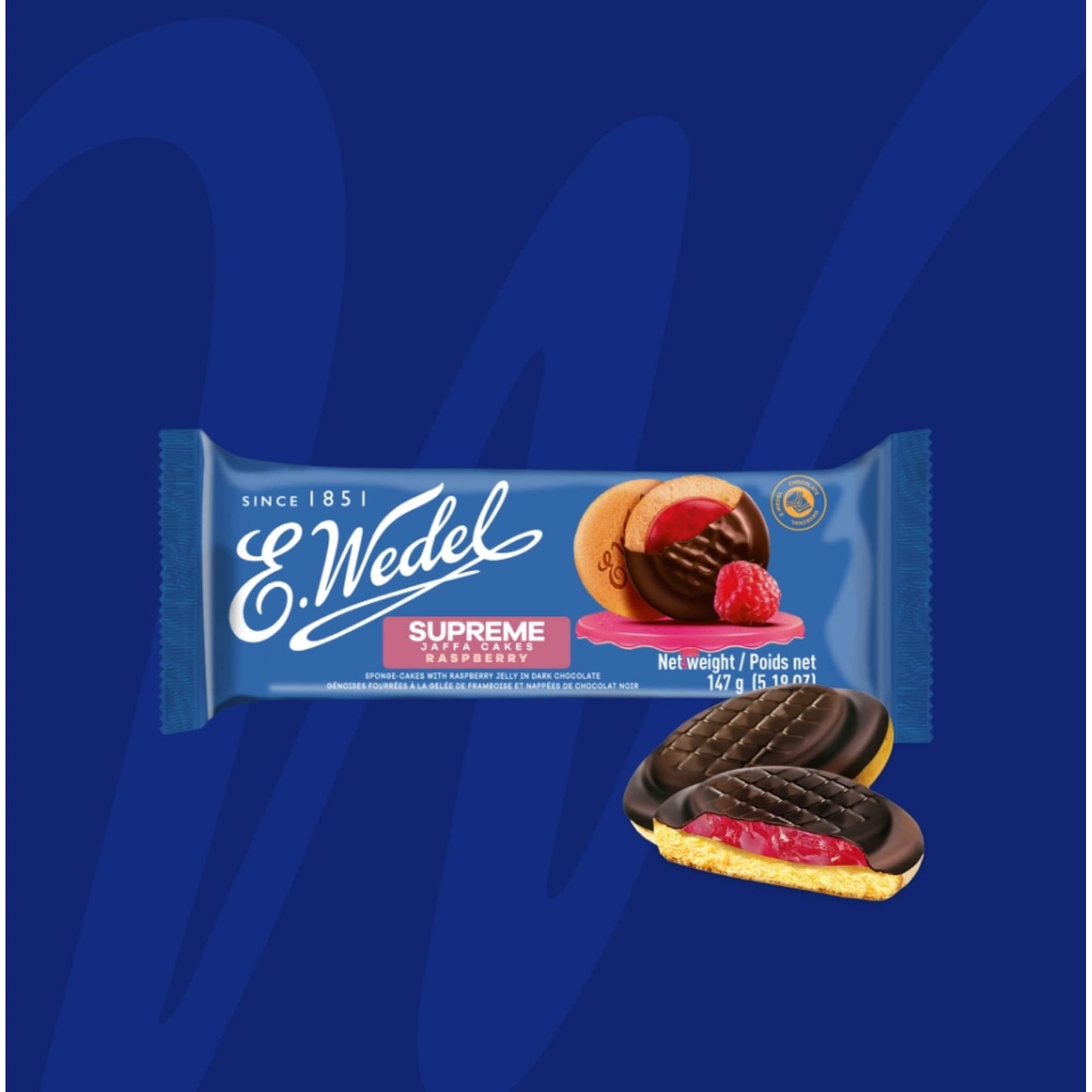E. Wedel Supreme Jaffa Cakes - Raspberry 147g — image 4