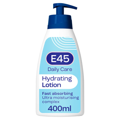 E45 Daily Moisturiser Body Lotion for Dry & Sensitive Skin 400ml — image 1