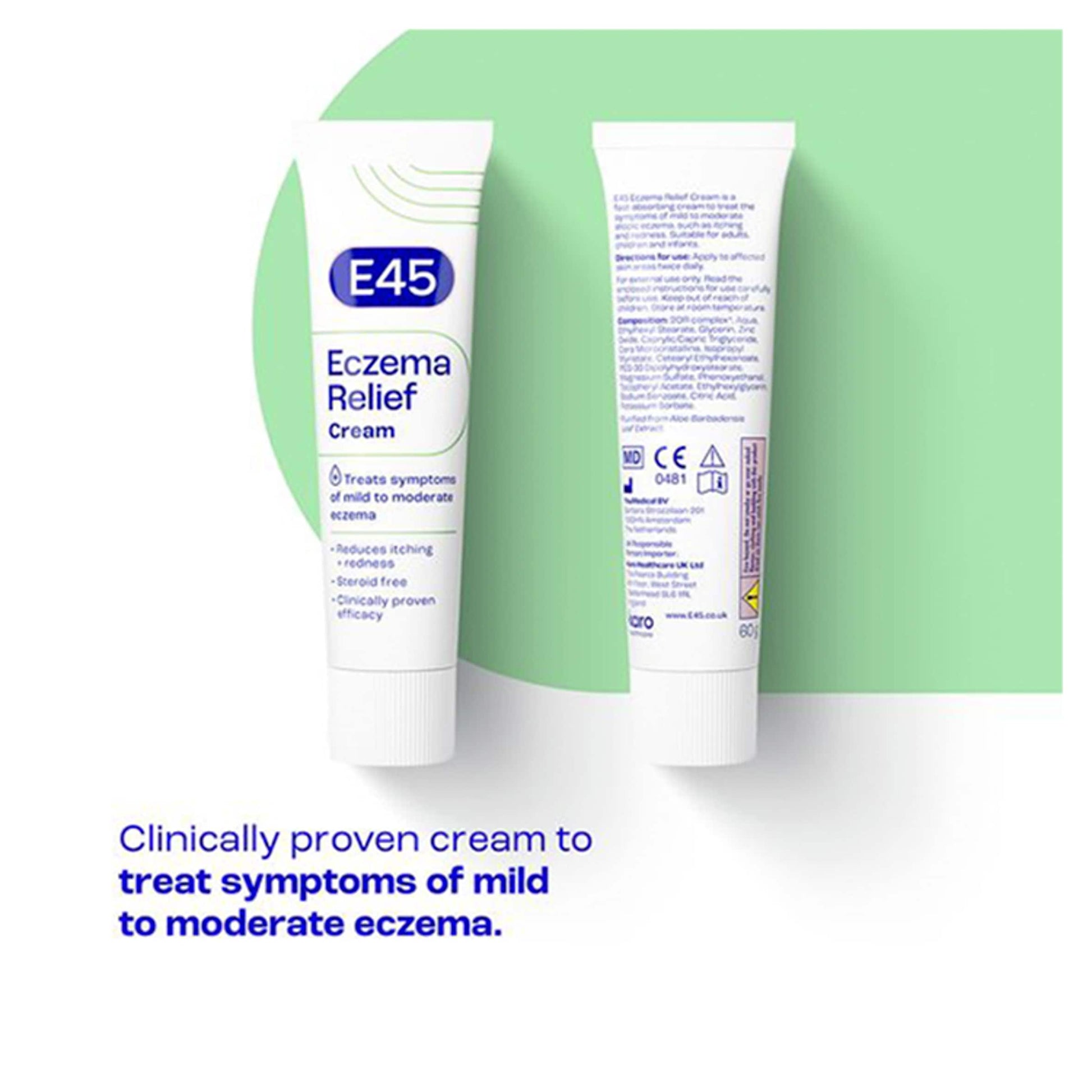 E45 Eczema Relief Cream 60g — image 2