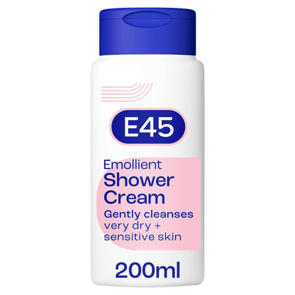 E45 Emollient Shower Cream 200ml — image 1