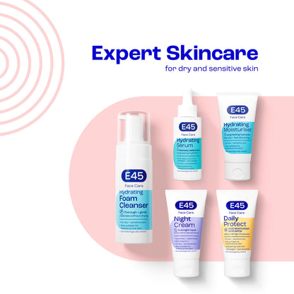 E45 Face Foaming Cleanser For Dry & Sensitive Skin 150Ml — image 3