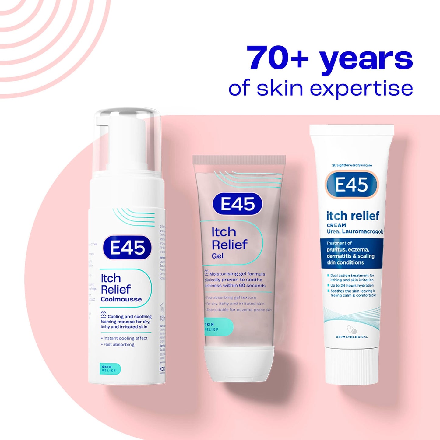 E45 Itch Relief Body Cream for Itchy & Irritated Skin 100g — image 3