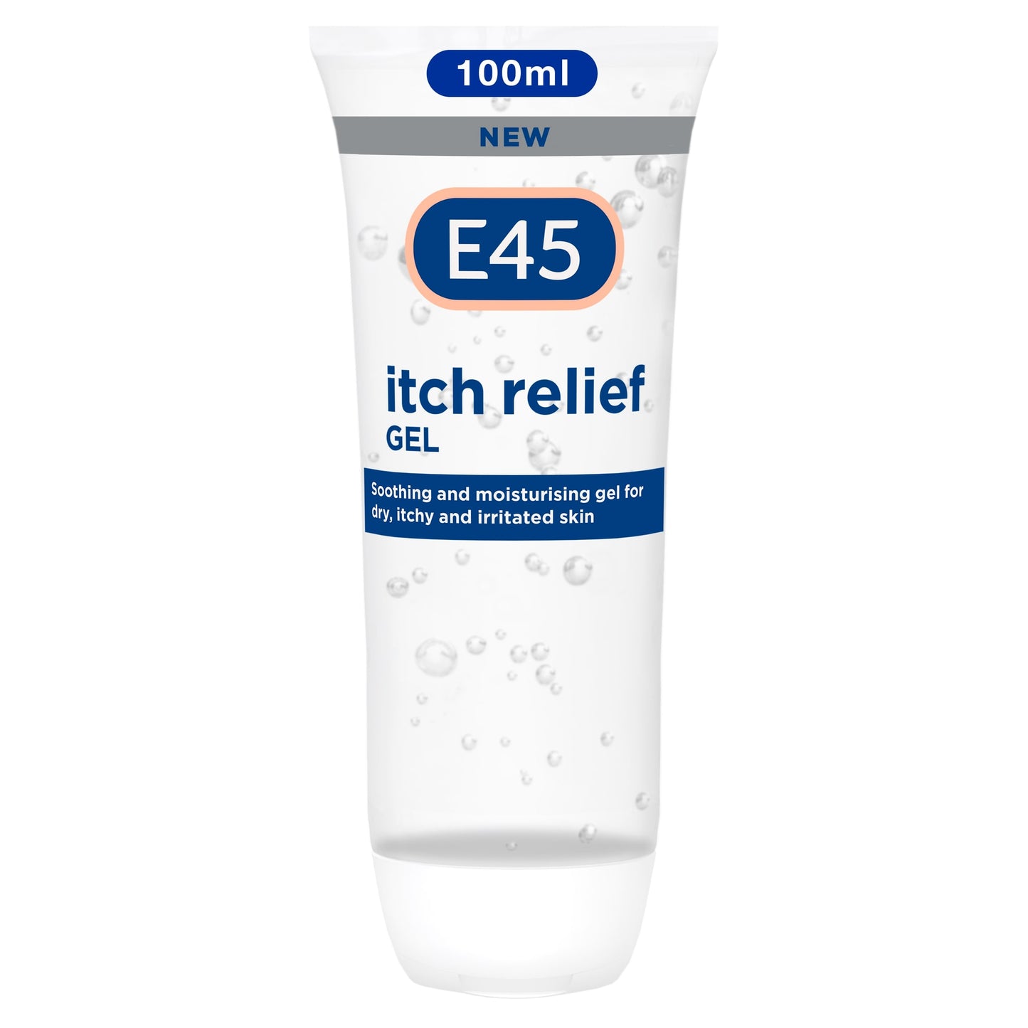 E45 Itch Relief Gel Moisturiser for Irritated & Dry Skin 100ml — image 1