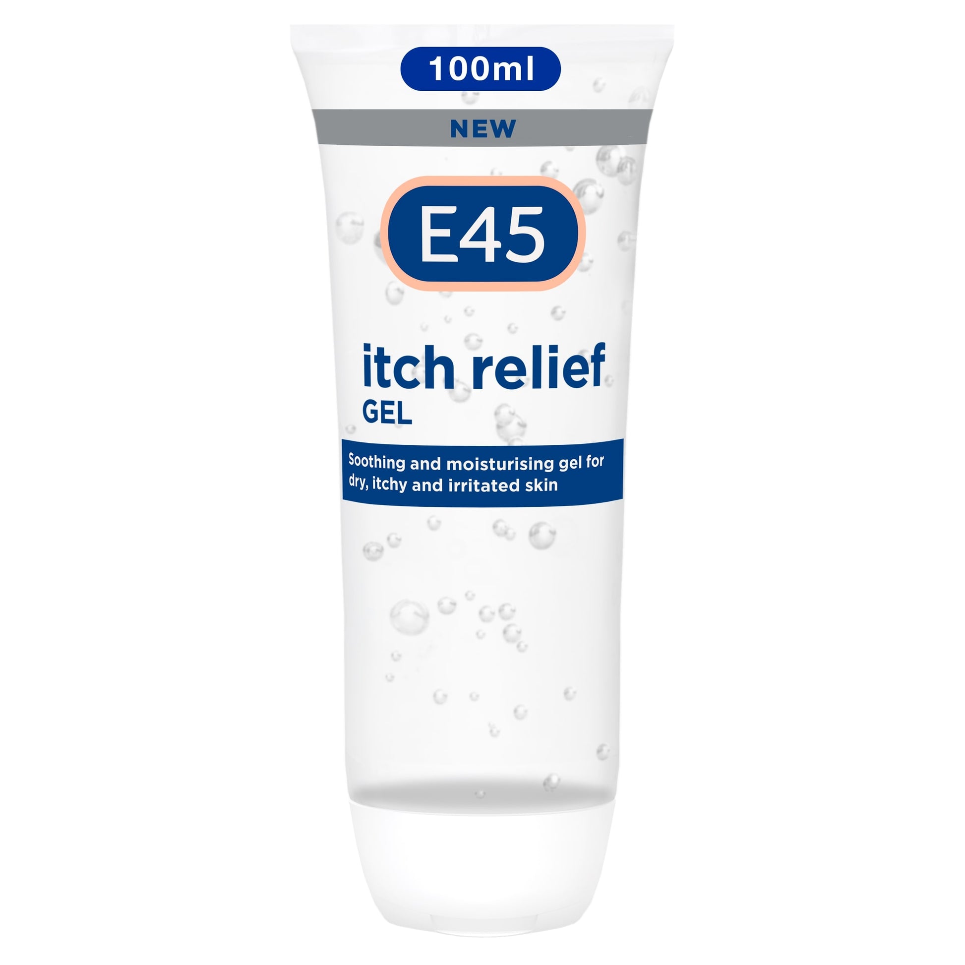 E45 Itch Relief Gel Moisturiser for Irritated & Dry Skin 100ml — image 1