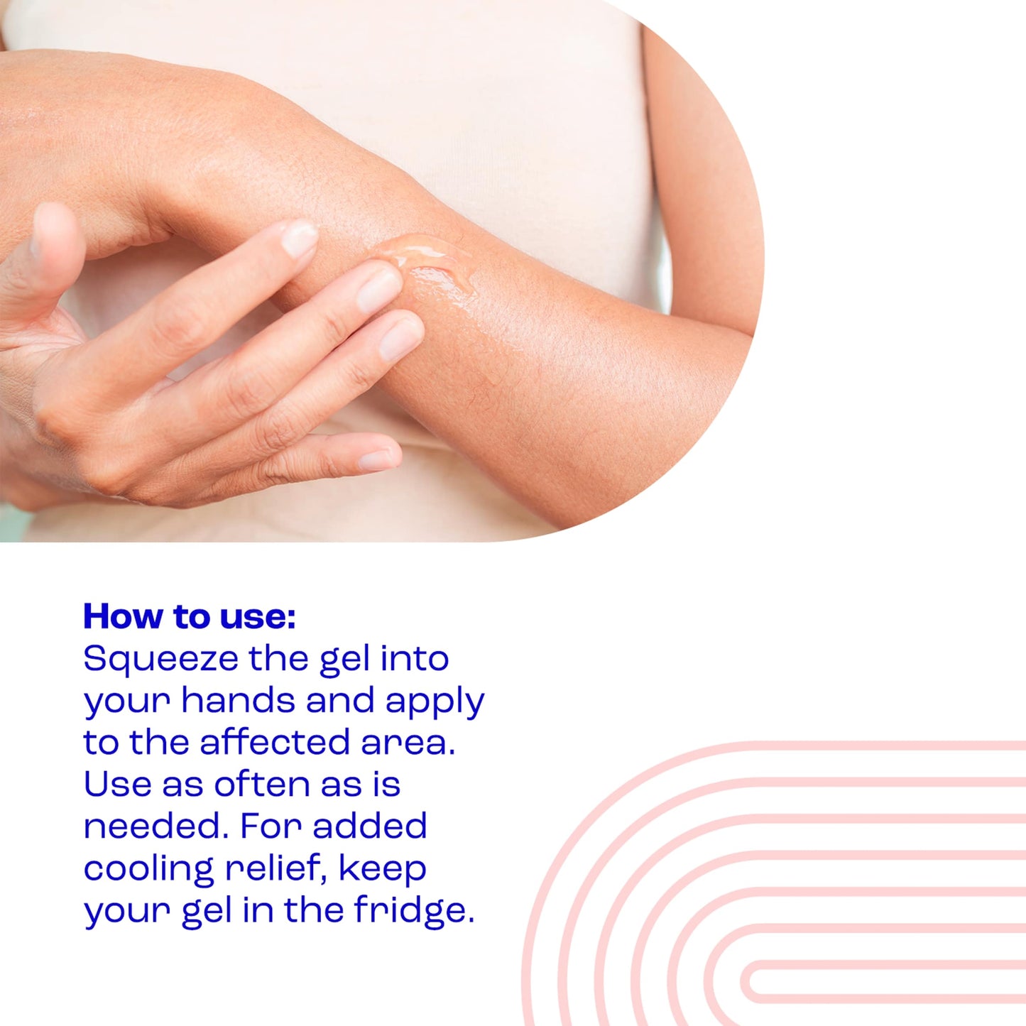 E45 Itch Relief Gel Moisturiser for Irritated & Dry Skin 100ml — image 3