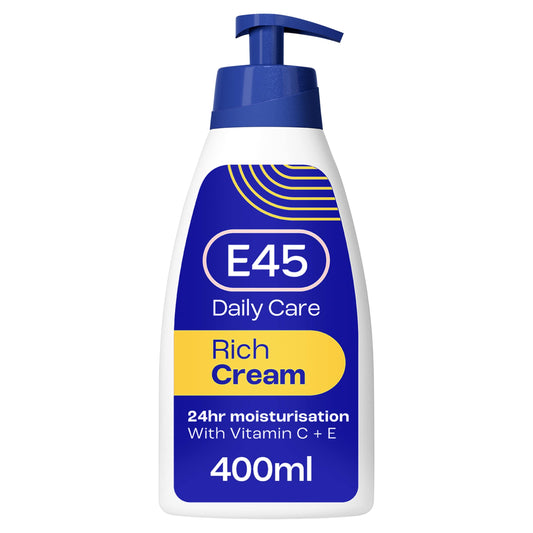 E45 Rich 24 Hour Cream Dry Skin 400Ml — image 1