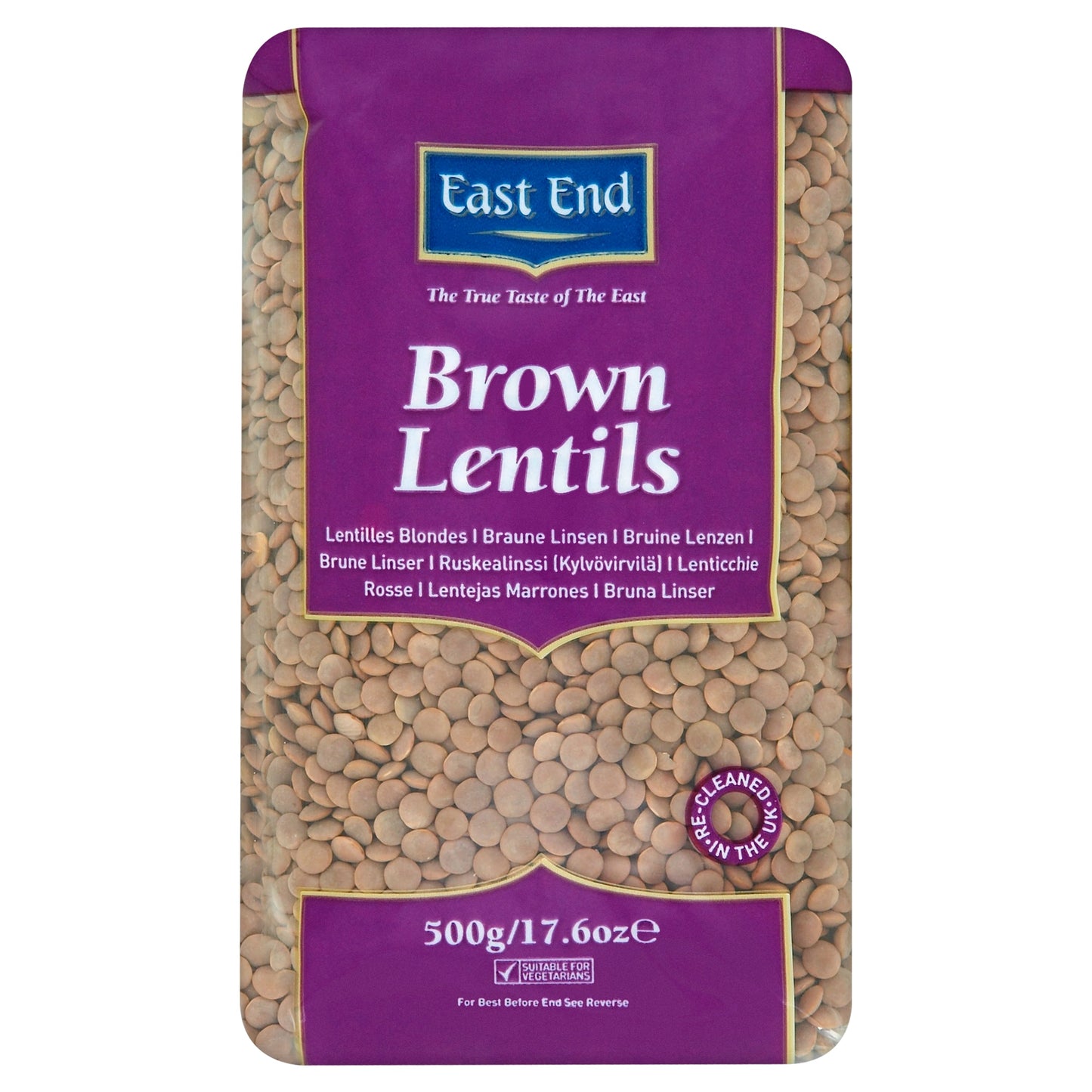 East End Brown Lentils 500G — image 1