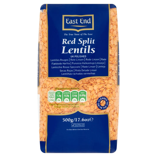 East End Red Split Lentils 500G — image 1