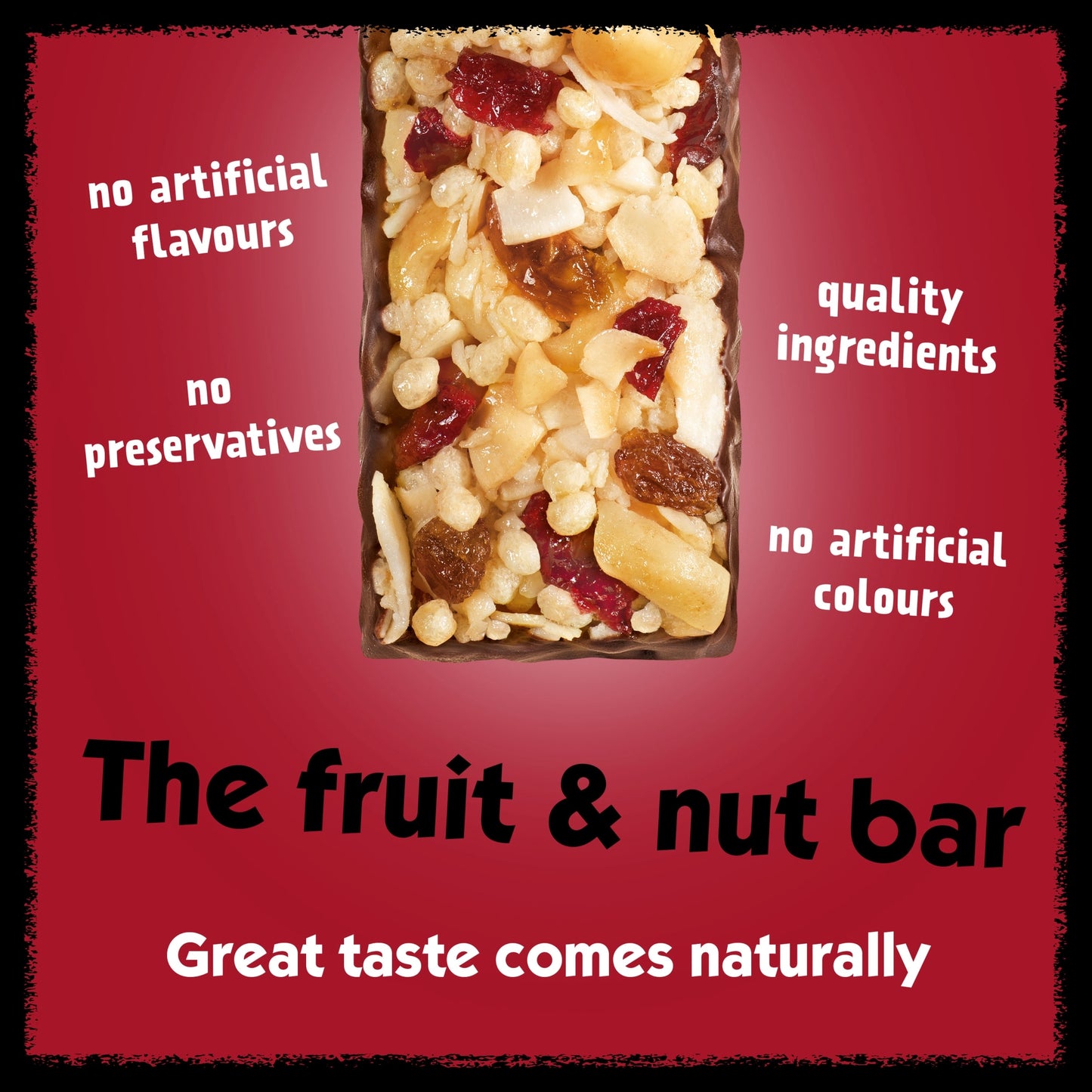 Eat Natural Fruit & Nut Bars with Dark Chocolate, Cranberries & Macadamias 3 x 40g — image 4