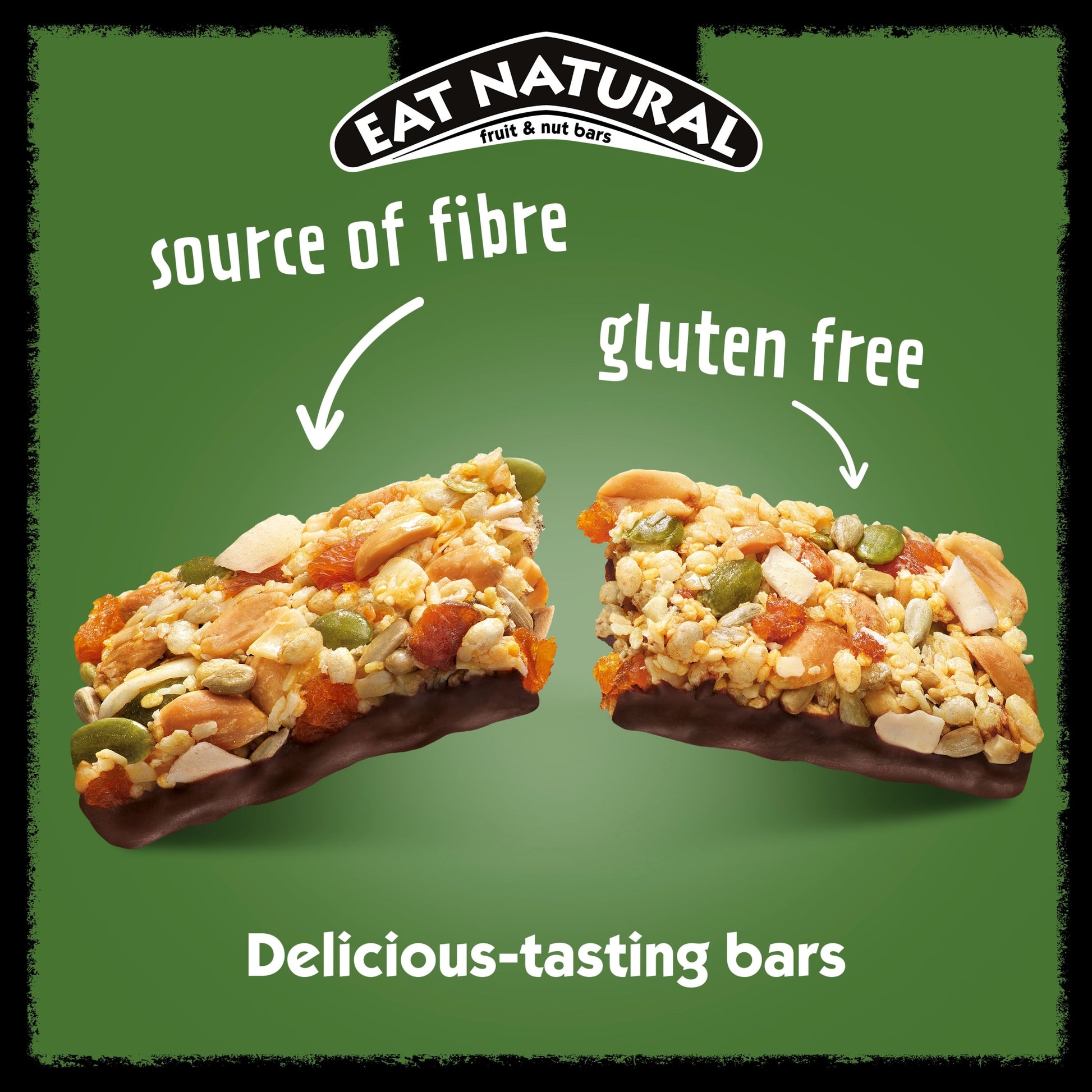 Eat Natural Fruit & Nut Vegan Peanuts Coconut & Dark Chocolate 40g X 3 — image 2