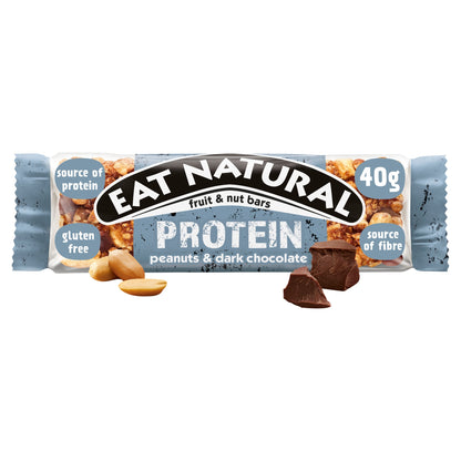 Eat Natural Protein Fruit & Nut Bars - Peanuts & Dark Chocolate 40g — image 2