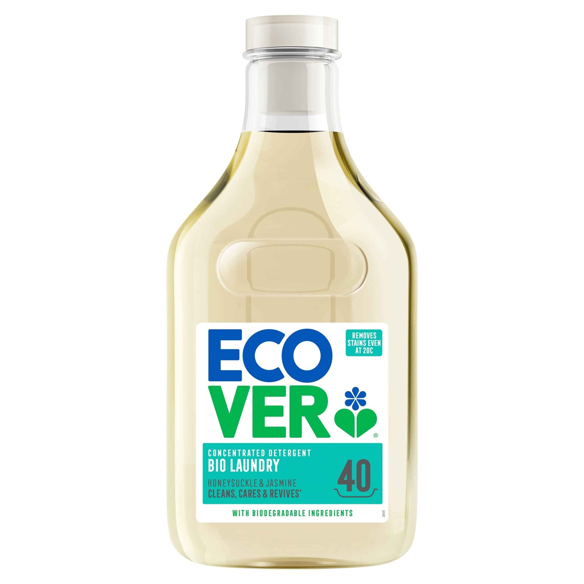 ECOVER Bio Concentrated Laundry Liquid Honey Suckle & Jasmine 40