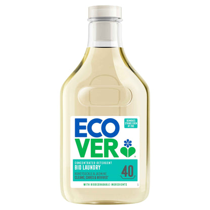 ECOVER Bio Concentrated Laundry Liquid Honey Suckle & Jasmine 40