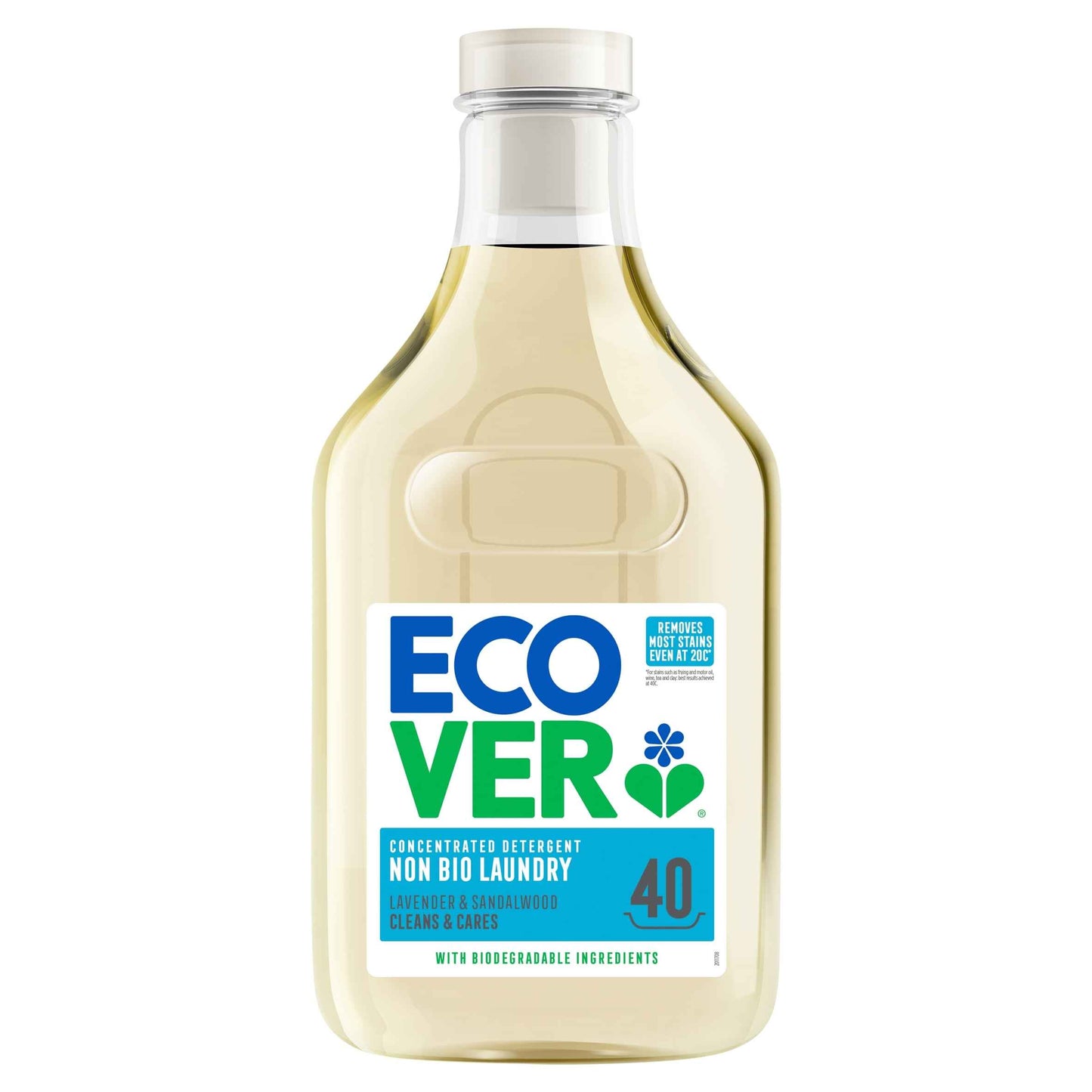 ECOVER Non Bio Concentrated Laundry Liquid 1.43litre 40 Wash