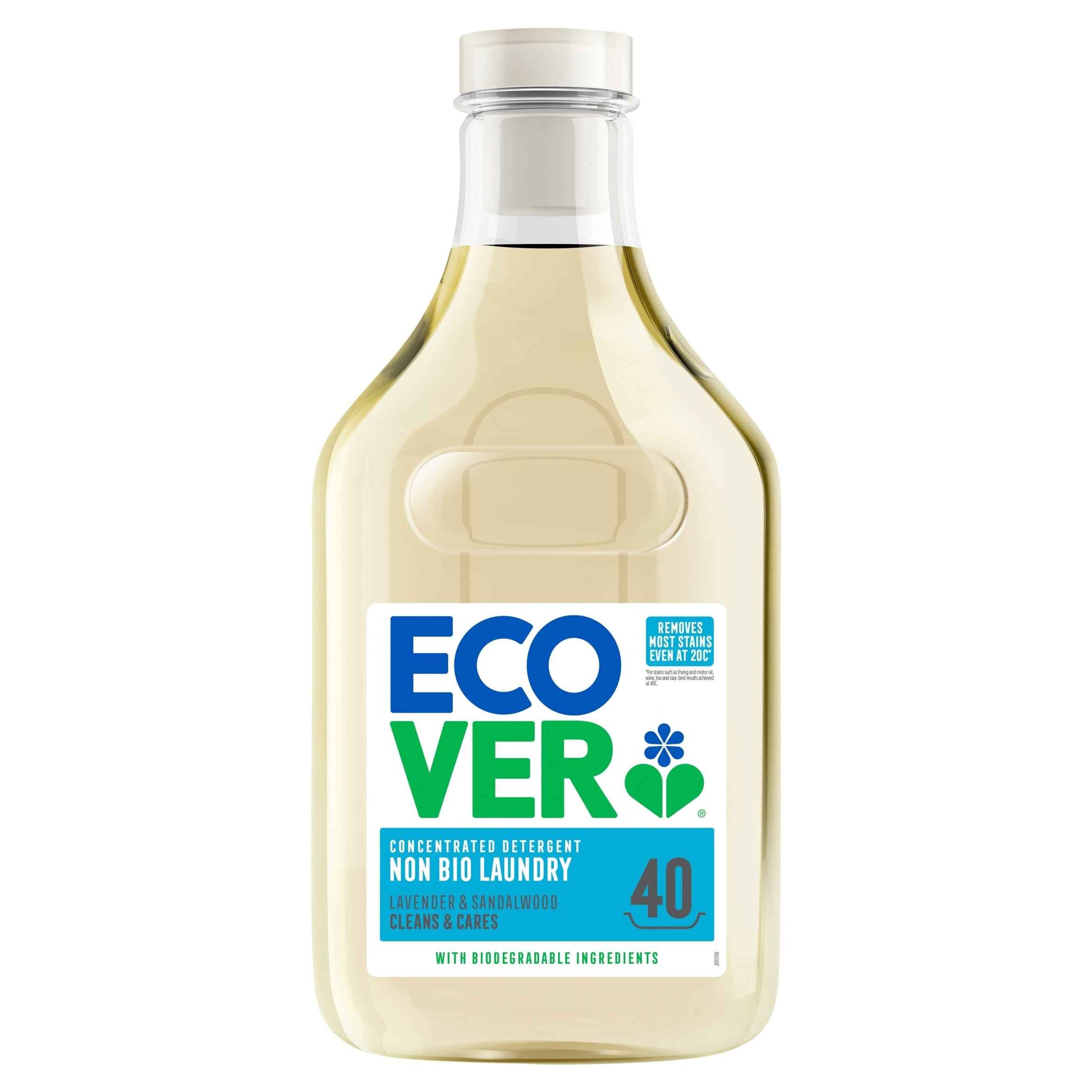 ECOVER Non Bio Concentrated Laundry Liquid 1.43litre 40 Wash